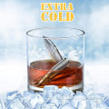 Cubo de hielo de bala reutilizable para whisky set